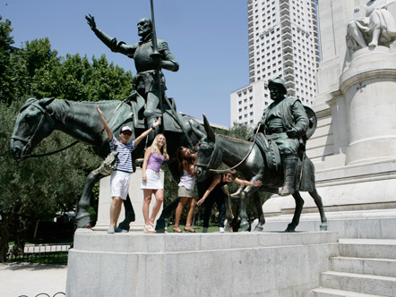 Students in Madrid