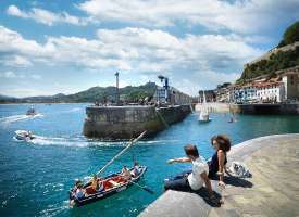 Paseo maritímo de San Sebastian