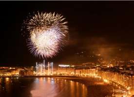 Fiesta de fuegos artificiales