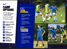 Camp de football et d'anglais NIKE au Lancing College, à Brighton (10 à 17 ans)