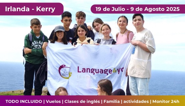 Cursos de Inglés en Condado de Kerry (Irlanda) 11 a 17 años en familia